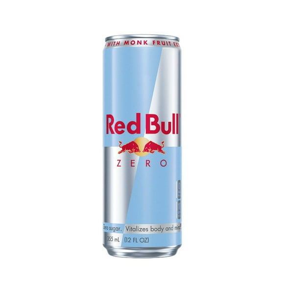 Red Bull Zero Energy Drink, 12 fl. oz. Can, 114mg Caffeine, Taurine & B Vitamins