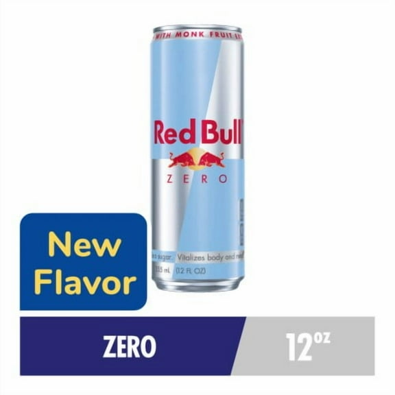 Red Bull Zero Energy Drink Can 12 fl oz - Pack of 2