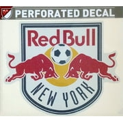Red Bulls 12 Perforated Window Film Auto Decal MLS Soccer Football Club