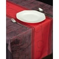 thumbnail image 1 of Red Burdeos 100% Polyester, Stain Resistant Tablecloth 94 x 59 inch, 1 of 1