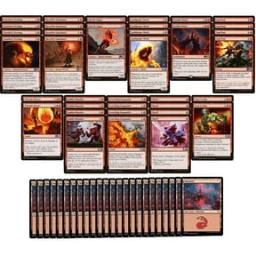 Red Burn Intro Deck - Magic the Gathering - 60 Card - Modern - MTG NM/M!