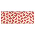 thumbnail image 1 of Red Butterfly Red Silhouette Pattern Kitchen Rug Mat,Kitchen Runner Rugs Non Skid Washable,Decorative Kitchen Floor Mats for Kitchen,Sink,Laundry,17"X47", 1 of 5