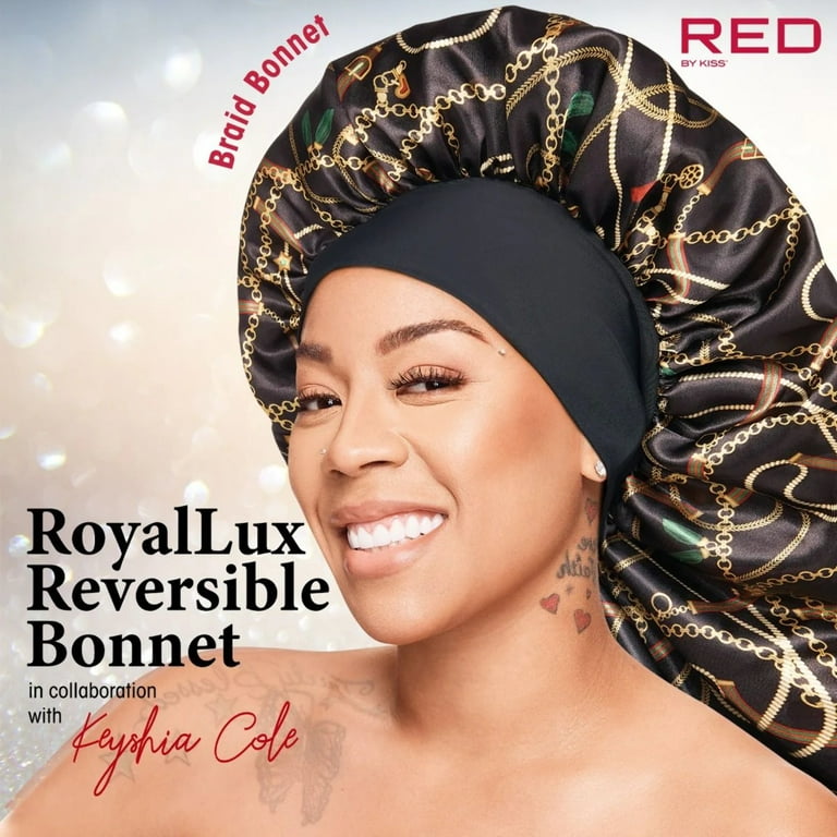 Kiss - Red Royallux Reversible Bonnet Super Jumbo Luxury