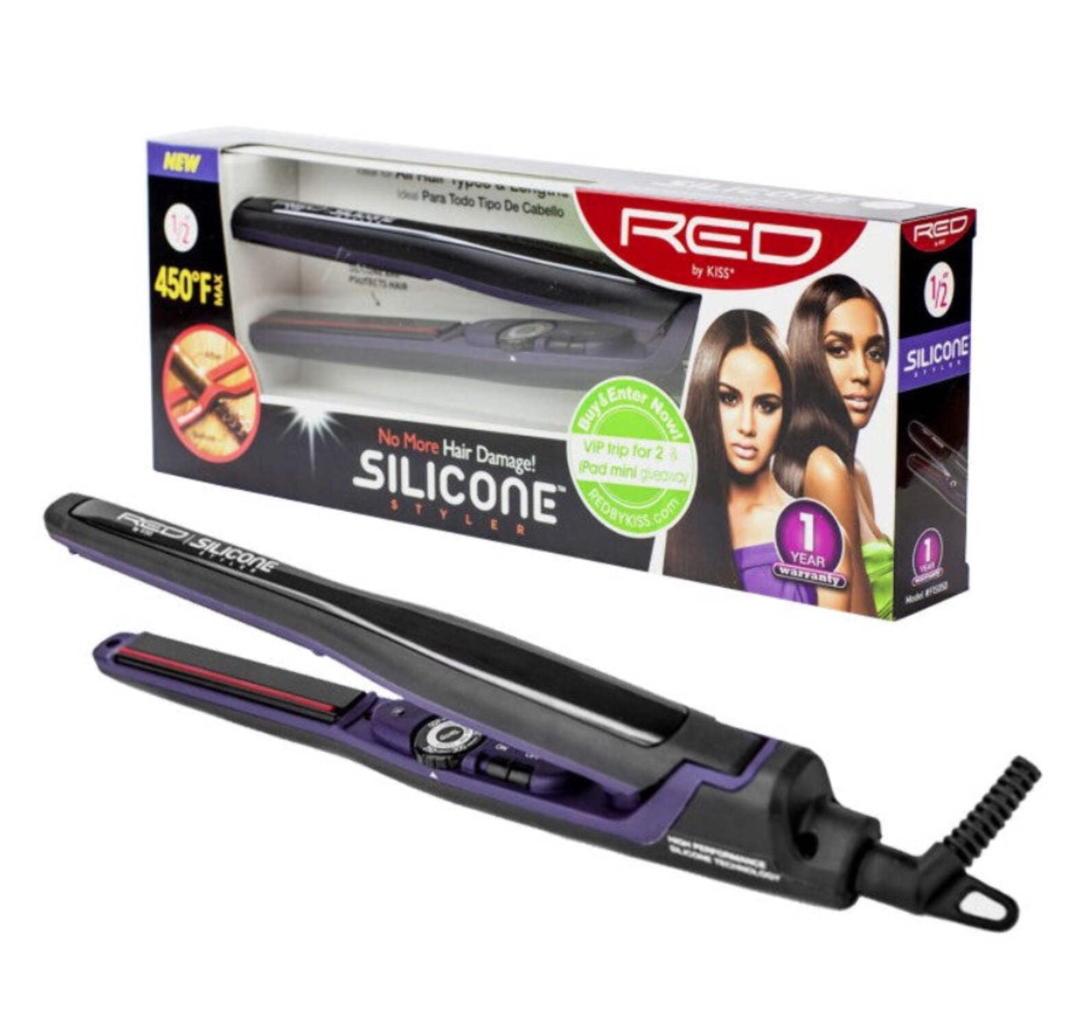 Red By Kiss Flat Iron