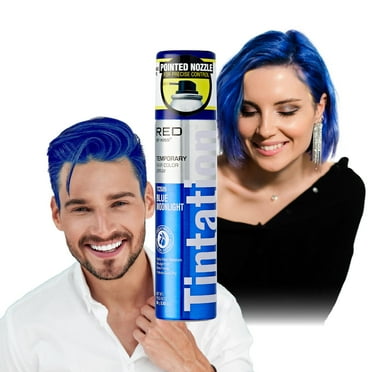 Red By Kiss Temporary Hair Color Dye Spray, Quick Dry & Smudge Proof, Styling Spray for Event, Fast Drying