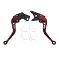 thumbnail image 1 of Red CNC Shorty Brake Clutch Lever Set Suzuki GSXR 600 750 Katana SV 650 650S, 1 of 5