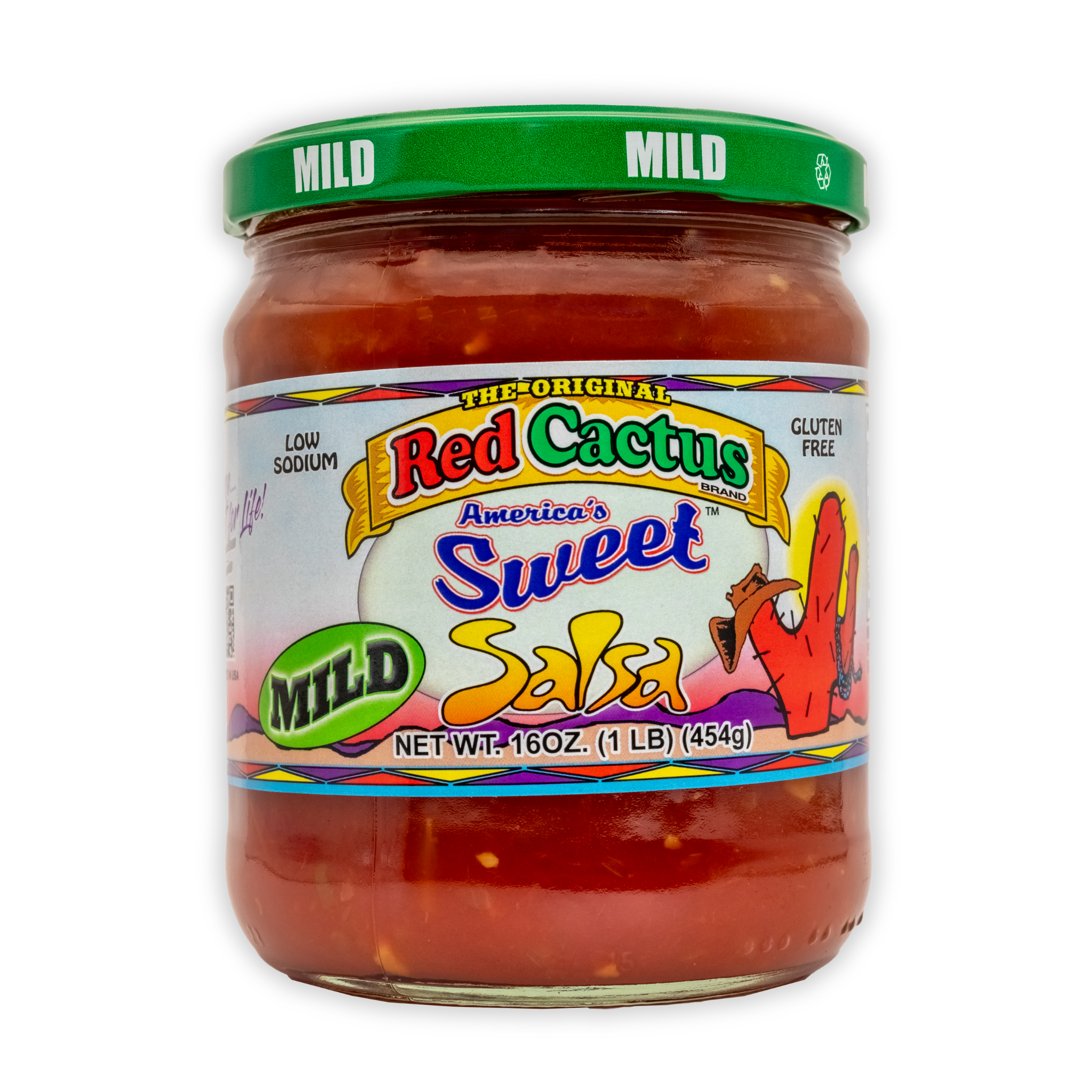 Red Cactus Americas Sweet Mild Salsa, 16 oz, Shelf Stable