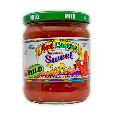 Red Cactus Americas Sweet Mild Salsa, 16 oz, Shelf Stable