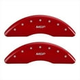 thumbnail image 1 of Red Caliper Covers - Engraved Front & Rear- Set of 4, 1 of 1