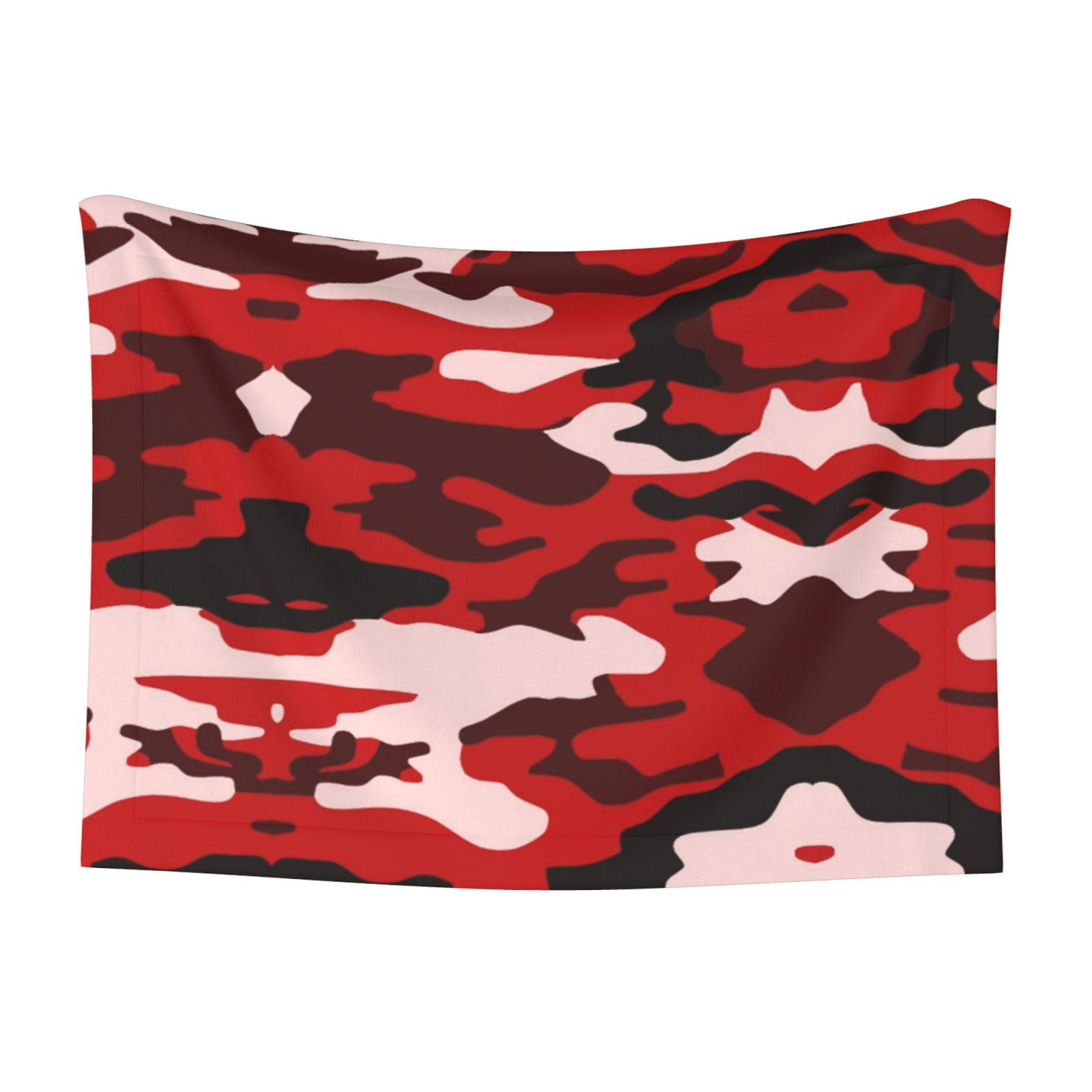 Red Camouflage Dog Blanket Soft Warm Flannel Cat Blanket Great Pet Throw for Cats Puppy Small Medium Large Dog
