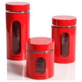 thumbnail image 1 of Red Canister Set, 3 Pc., 1 of 1