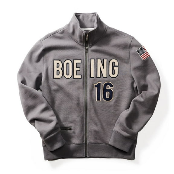 Red Canoe Boeing Sweatshirt- Full Zip