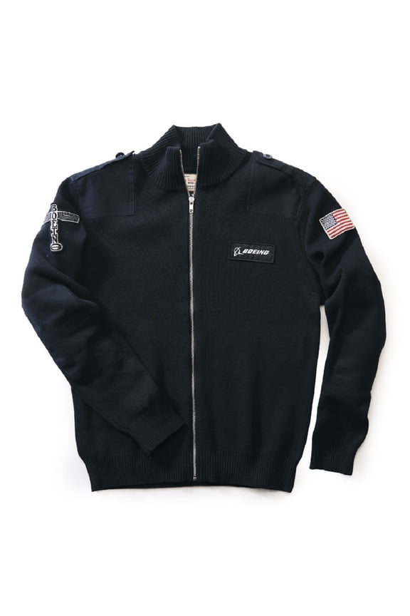 Men's Boeing Flight Cardigan