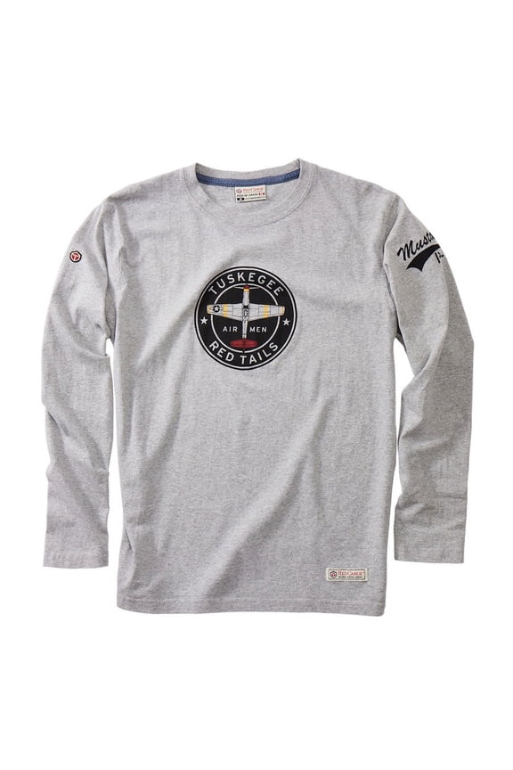 Tuskegee Airmen Long Sleeve T-Shirt - Grey