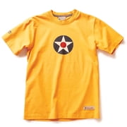Red Canoe US Roundel Yellow Mens T-Shirt