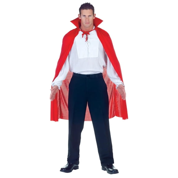 Red Cape Adult Halloween Accessory