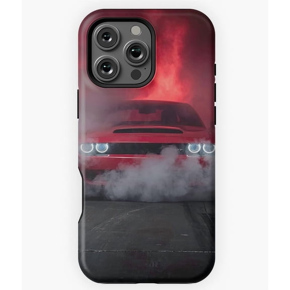 Red Car Automobile Design H1235 Durable Unisex iPhone Case for iPhone 17/16/15/14/13/12/11 Pro Max