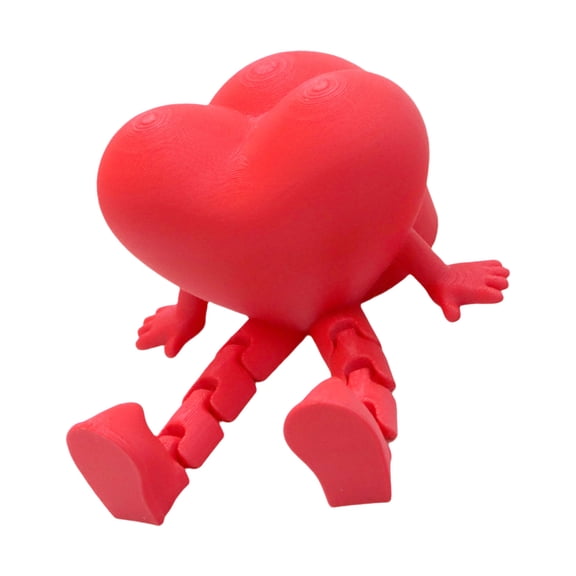 Red Car Hitches Cover Heart Shape Decoration Impacts Resistant Universally Towing CouplingTrailer Coupling Caps