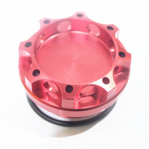 Red-Car modification oil cap, universal fuel cap suitable for Subaru etc