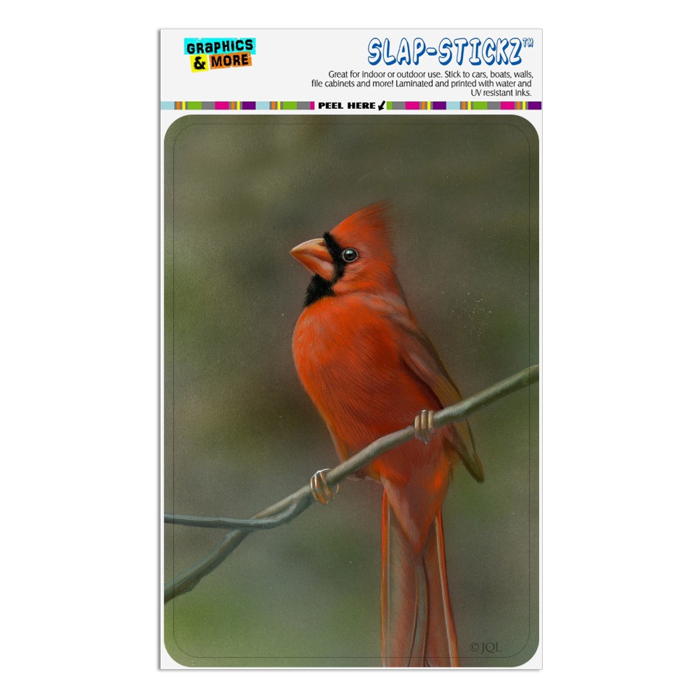 Red Bird Sign Red Cardinal Bird On Branch Home Business Office Sign - Walmart.com