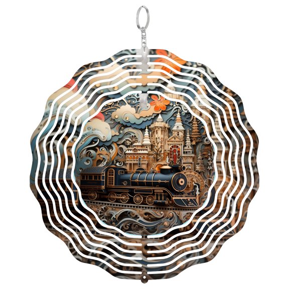 Red Cardinal Bird Watching Art 3D Wind Spinner Stainless Steel Kinetic Art Nature Memorial Gift 10 Inch