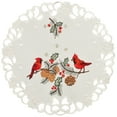 thumbnail image 1 of Red Cardinal Doily (16" RD), 1 of 4