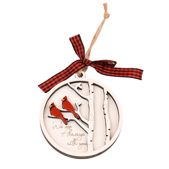 Red Cardinal Gifts Bird on Branch Stained Glass Window hangings,Red Cardinal Decor Bird Suncatcher Gift for Grandma,Mom, Red Birds Ornaments (Red Cardinal)
