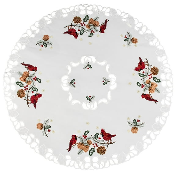 Red Cardinal Table Topper (33"RD)