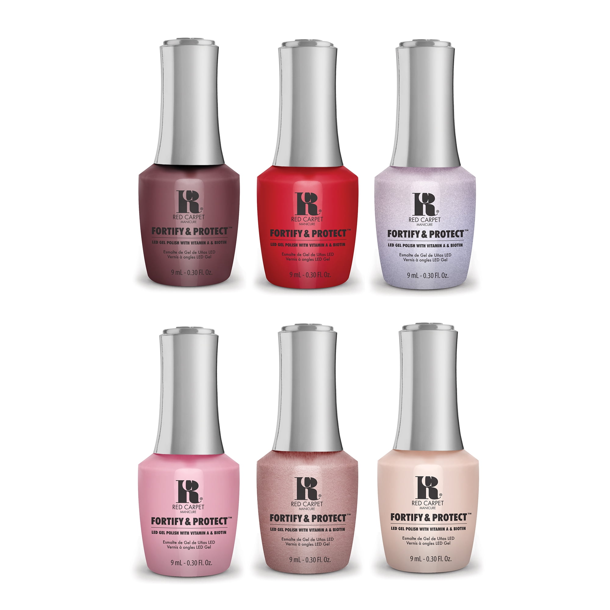 Red Carpet Manicure Swatches, left to right: Plum Up the Volume, You Like  Me You Really Like Me, Red C… | Red carpet manicure, Red carpet nails, Gel  manicure colors
