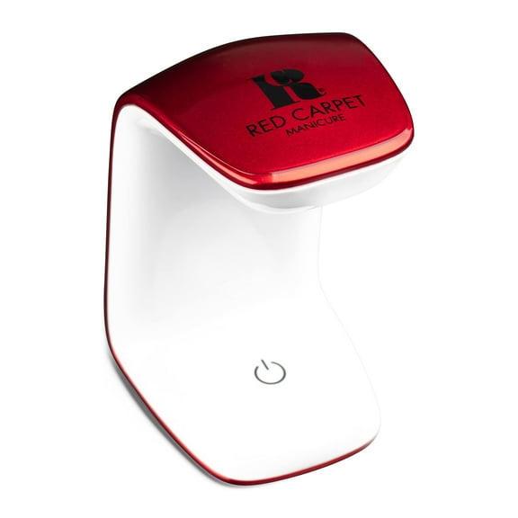 Red Carpet Manicure LED Soft Gel Mini Light Portable LED Lamp, Hands-Free 360 Curing, 3W Power, Acetone-Resistant, Perfect for Soft Gel Nail Extensions, Quick 45-Second Curing.