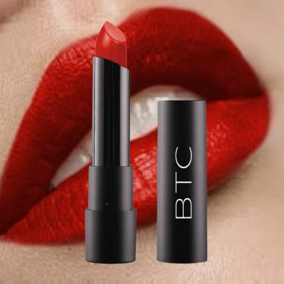 "Red Carpet Ready" Premium Satin Lipstick | Deep Red | By The Clique