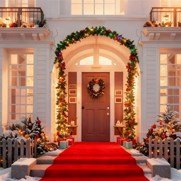 Red Carpet Runner for Party, Extra Thick Red Carpet Party Decorations with Non-Slip Rubberback 3x10ft Reusable Red Rugs for Entryway, Hallway and Living Room