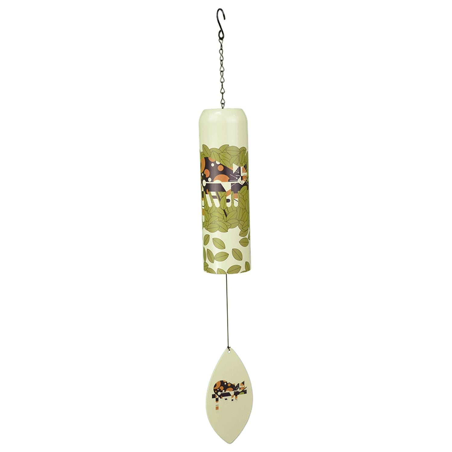 Charley Harper 27" Painted Steel Wind Chime with Nature Design