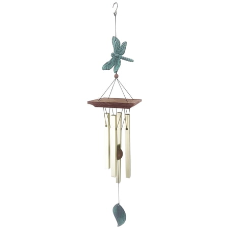 Red Carpet Studios Chime Patina Dragonfly