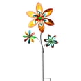 thumbnail image 1 of Red Carpet Studios Spinner Triple Flower Multi Color 48", 1 of 2