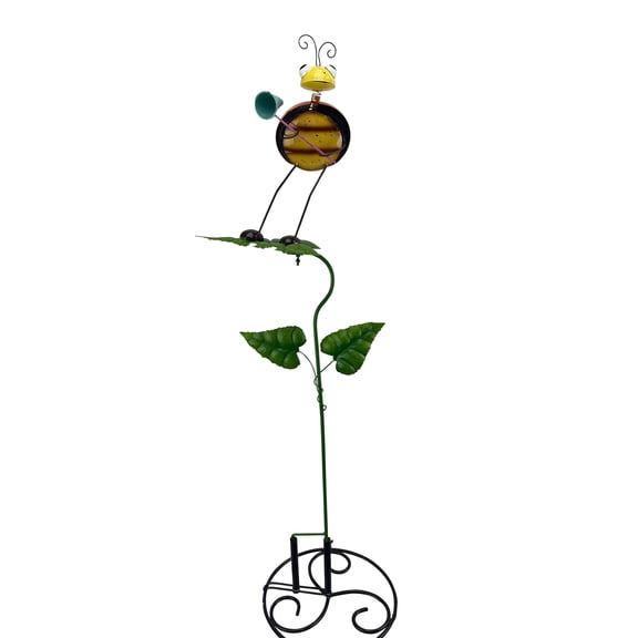 Red Carpet Studios Stake Ladybug with Net Yellow