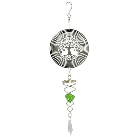 Red Carpet Studios Suncatcher Tree of Life Green Crystal