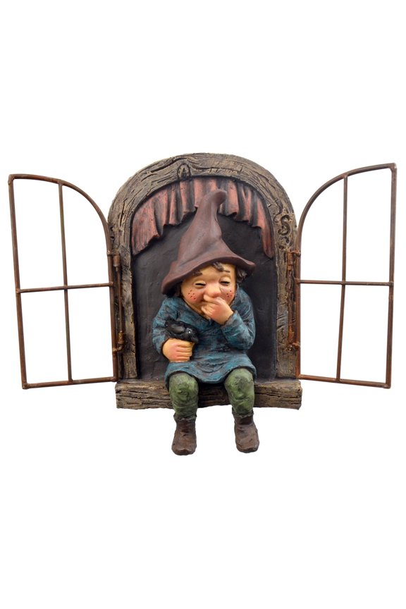 Tree Face Gnome Giggling