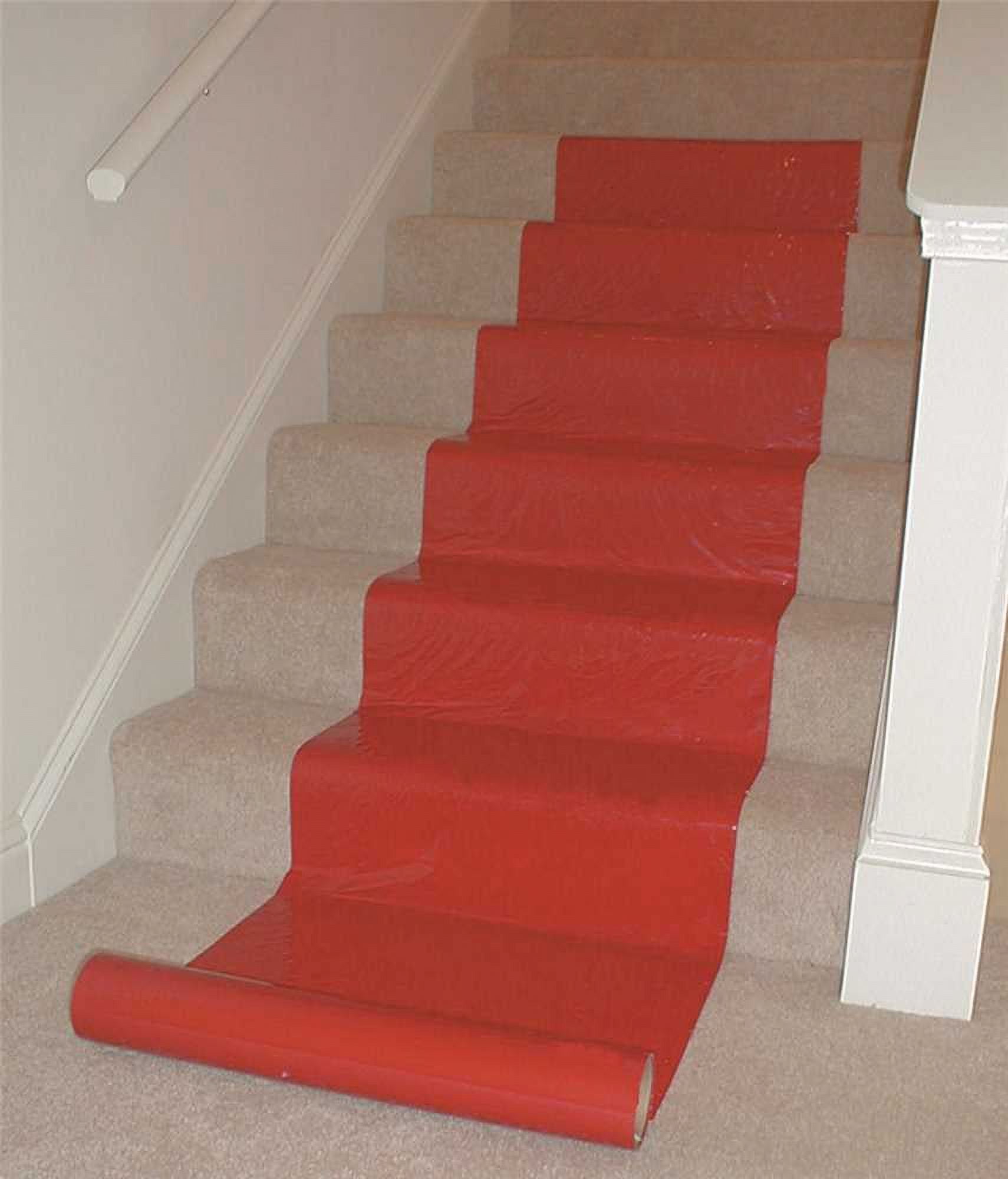 Red Carpet Treatment D SB RCT 24X200 24 in. x 200 ft. Carpet Protective Film Red