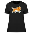 thumbnail image 1 of Red Cat Walking Sticker T-Shirt Women -Image by Shutterstock, Female XX-Large, 1 of 2