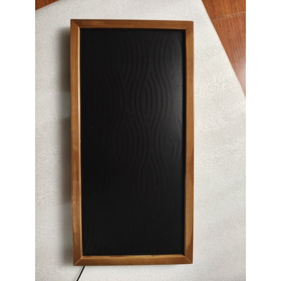 Red Cedar Foot Warmer  Adjustable Temp  Auto Shut-Off  Non-Slip  Black Metal