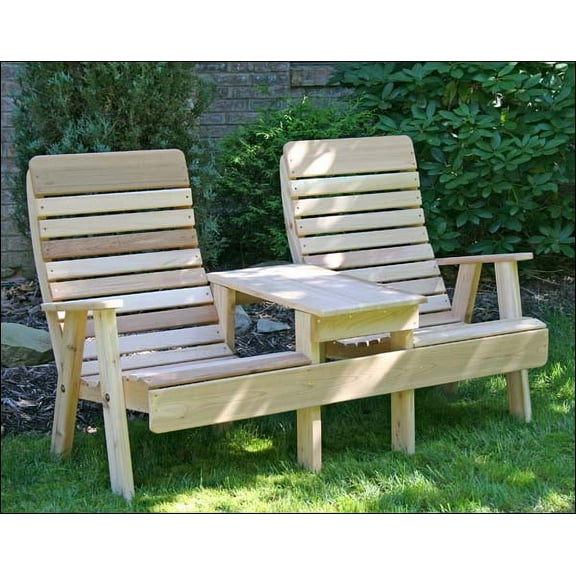 Red Cedar Royal Highback Settee