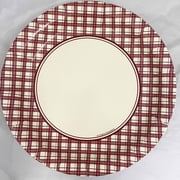 Various Disposable Paper Plates, 8 Count