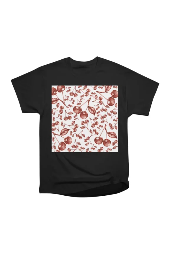 Red Cherries T-Shirt Tee Gift For Him Merch For Her Apparel For Friend