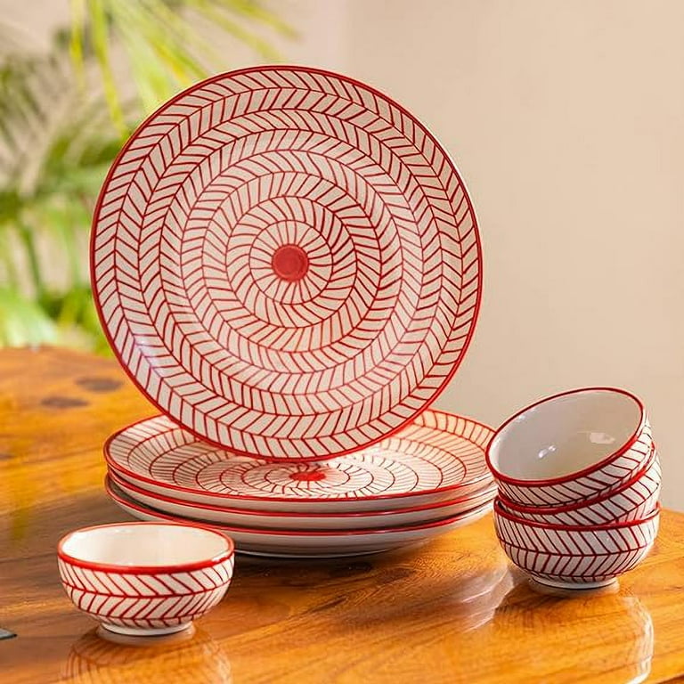 Ceramic plates set 2025