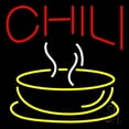 thumbnail image 1 of Red Chili With Bowl Logo LED Neon Sign 16 x 16 - inches, Clear Edge Cut Acrylic Backing, with Dimmer - Bright and Premium built indoor LED Neon Sign for restaurant window and interior decor., 1 of 7