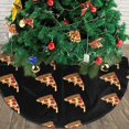 thumbnail image 1 of Red Christmas 36 Inch Christmas Tree Skirt Holly Snowflake Leaves Flowers Carpet Mat Funny Party Decor Supplies for Xmas Halloween Decorations Occasion Ornament, 1 of 6