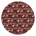 thumbnail image 1 of Red Christmas Animal and Tree Pattern Round Fitted Tablecloth with Elastic Edge,Dining Table Cover Waterproof,Outdoor Round Tablecloth for Camping,Dining,Indoor and Outdoor, 1 of 7