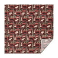 thumbnail image 1 of Red Christmas Animal and Tree Pattern Square Tablecloth,Waterproof Square Table Cover,Wipeable Spillproof Washable Table Cover for Home Kitchen Party Decor 52"x52"(132x132cm), 1 of 6