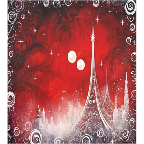 Red Christmas Balls Tree Dishwasher Magnet Covers for The Front Magnetic Dishwasher Decorative Cover Home Cabinet Decals 23" x 26" Refrigerator Door Decor